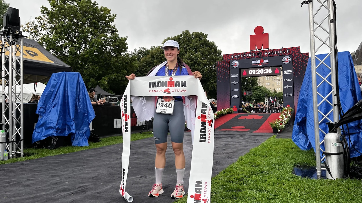 Une triathlète de Québec championne de l’Ironman d’Ottawa