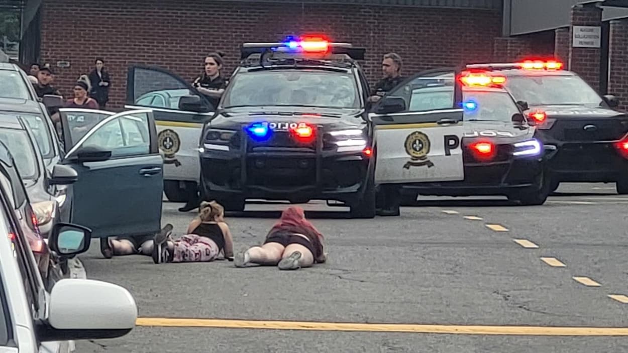 Important déploiement policier à Trois-Rivières