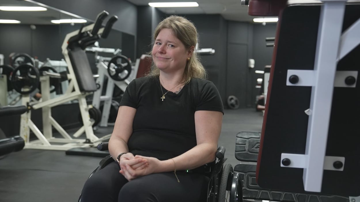 Au gym pour se libérer de son fauteuil roulant