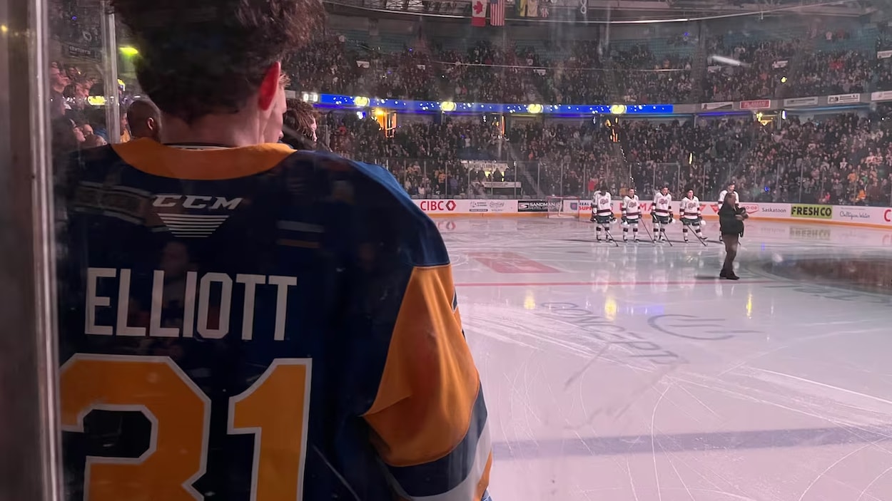 Les Blades remportent une première victoire à Saskatoon dans un aréna