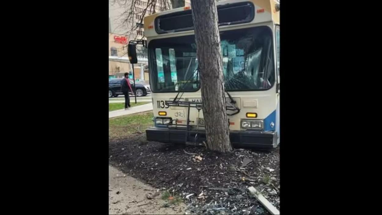 Un autobus en roue libre fait plus de peur que de mal à Halifax