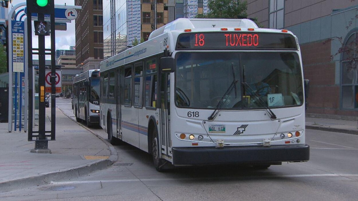 Un autobus de Winnipeg Transit.