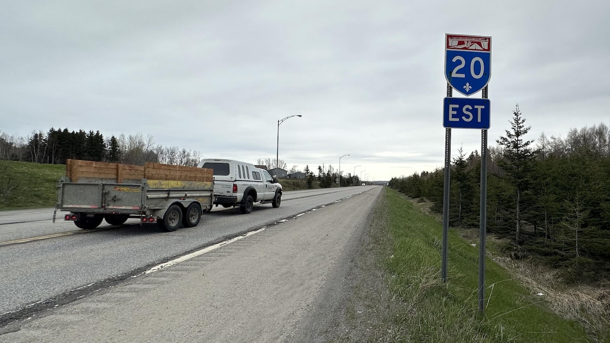 L’A-20 fermée mercredi entre Cacouna et Notre-Dame-des-Neiges