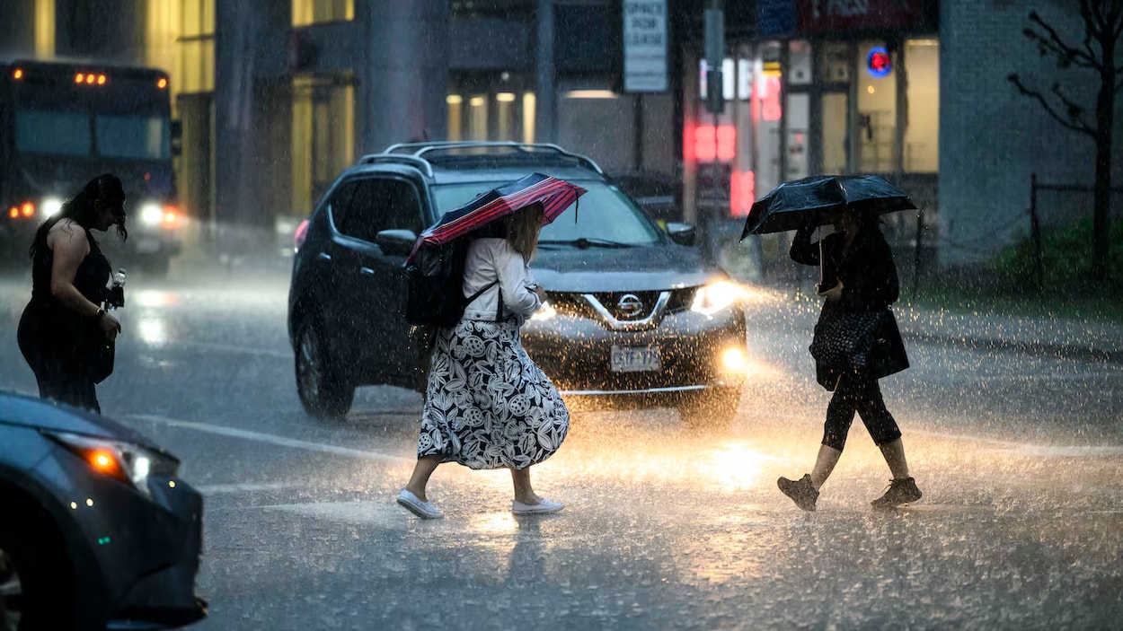 De fortes pluies attendues en Outaouais et dans l’Est ontarien