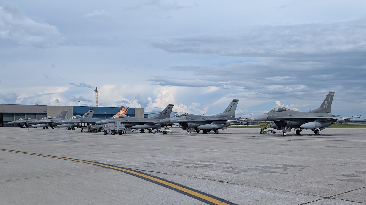 Un important déploiement du NORAD dans le ciel de Bagotville