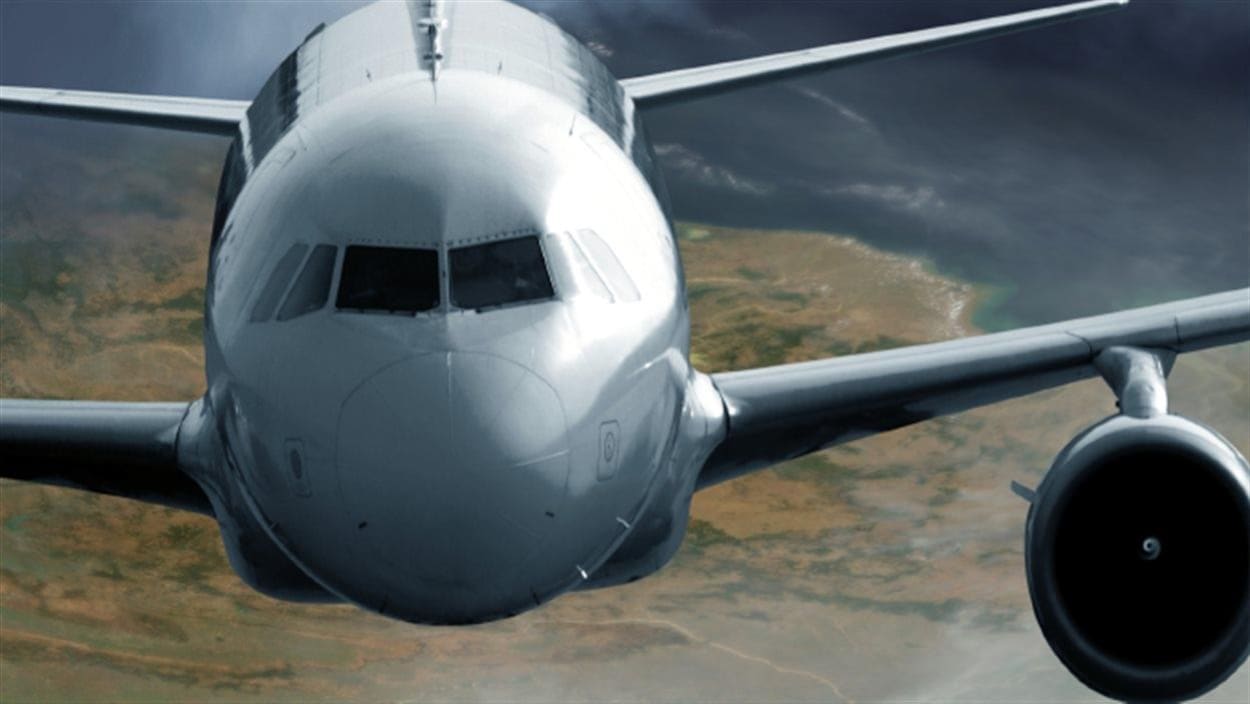Un avion en vol