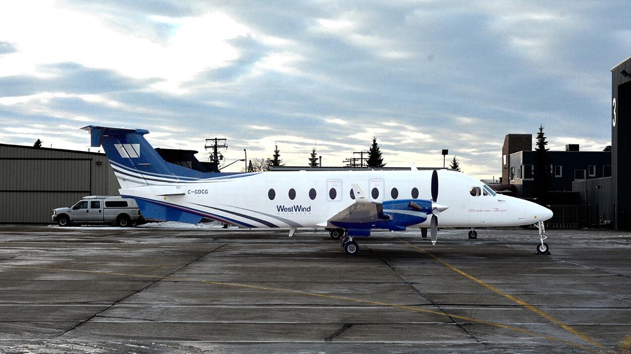 Un avion de WestWind Aviation.