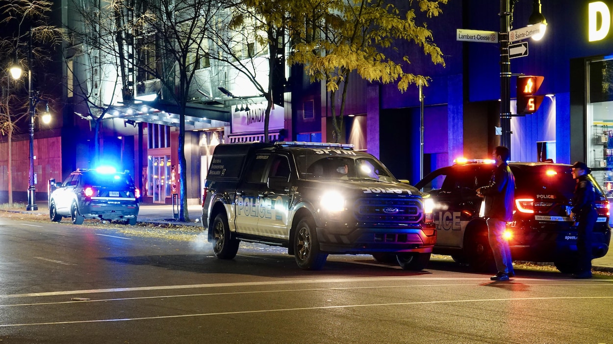 Deux blessés graves dans une tentative de meurtre au centre-ville de Montréal