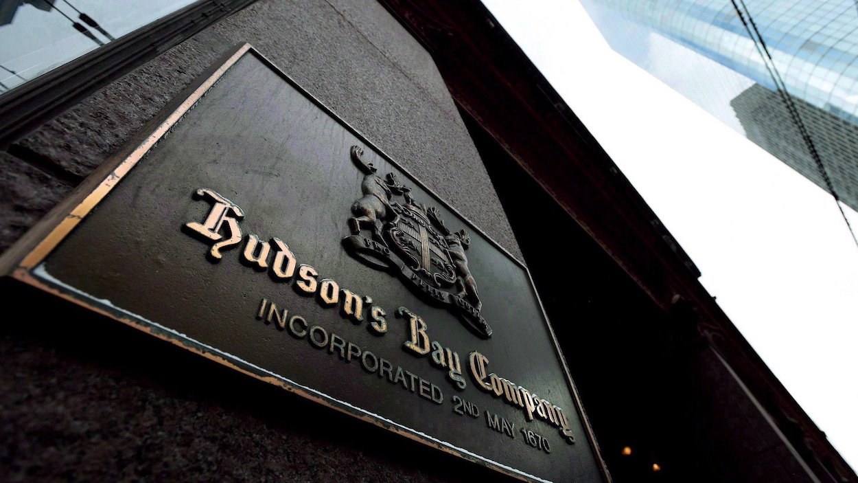 Le magasin la Compagnie de la Baie d'Hudson à Toronto