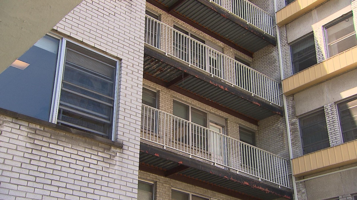 Des balcons en mauvais état