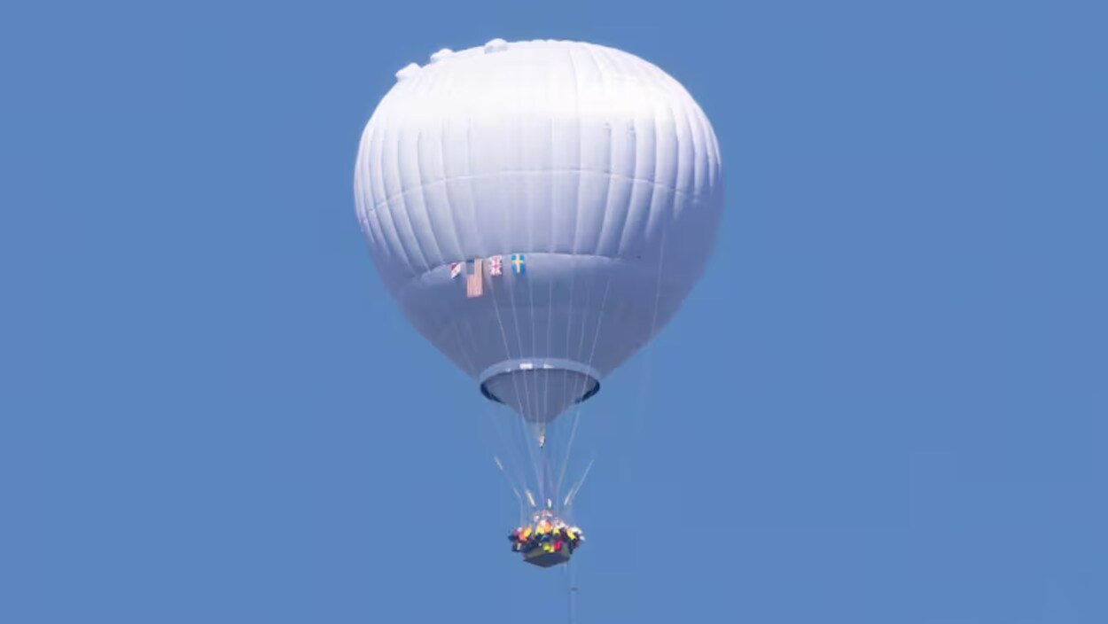 Un ballon à hydrogène en route vers l’Europe atterrit par précaution à l’Î.-P.-É.