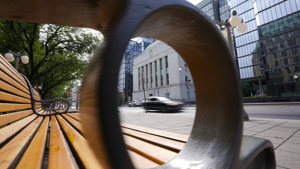 La Banque Du Canada Laisse Son Taux Directeur Inchange Mais Evoque Des Risques Radio Canada Ca