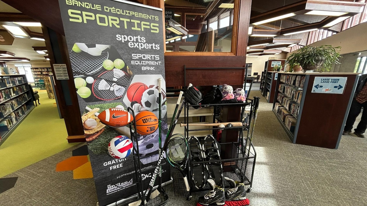Un élève d’Edmundston met sur pied une banque d’équipements sportifs