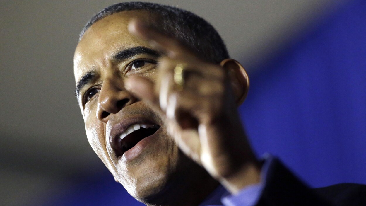 L'ancien président des États-Unis Barack Obama, en appui au candidat démocrate Phil Murphy au poste de gouverneur du New Jersey, lors d'une réunion de campagne électorale à Newark L'ancien président des États-Unis Barack Obama, en appui au candidat démocrate Phil Murphy au poste de gouverneur du New Jersey, lors d'une réunion de campagne électorale à Newark