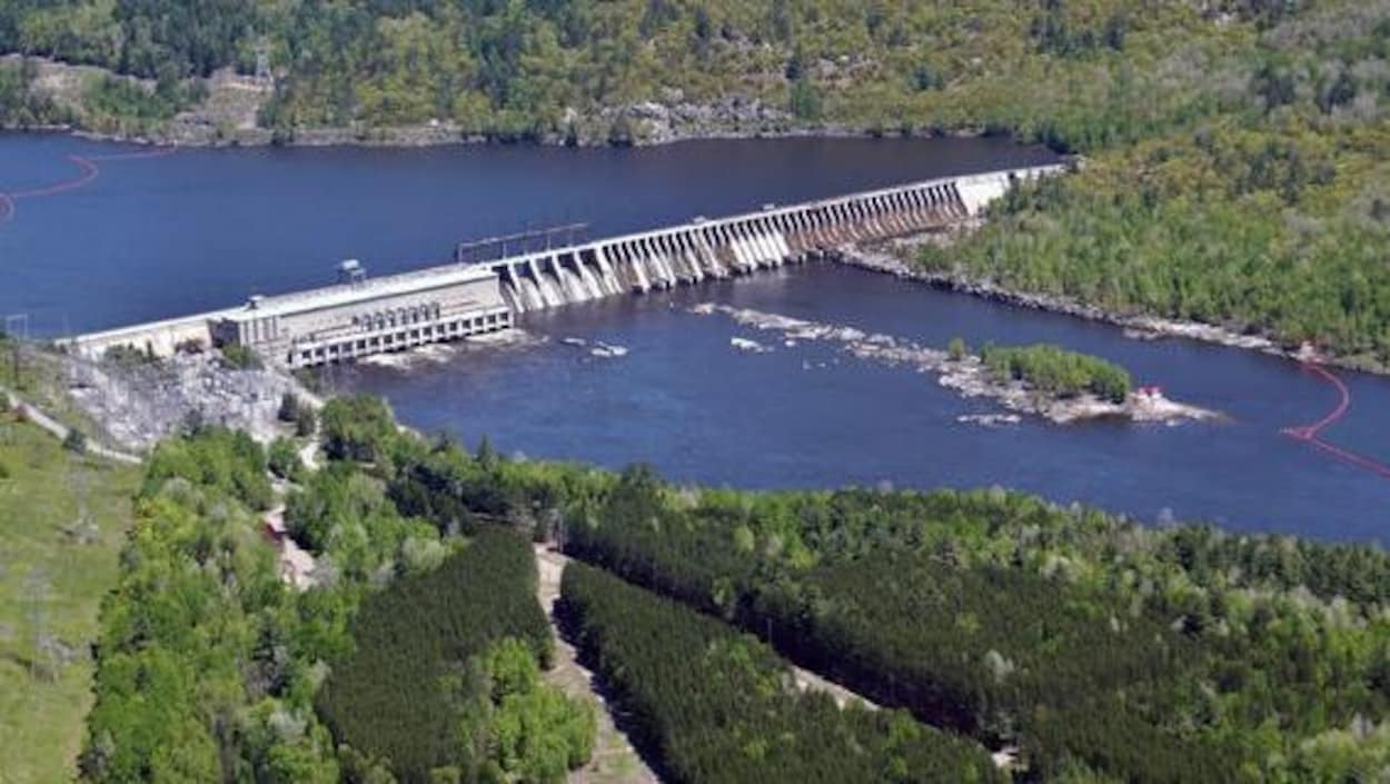 Un barrage hydroélectrique d'Ontario Power Generation.
