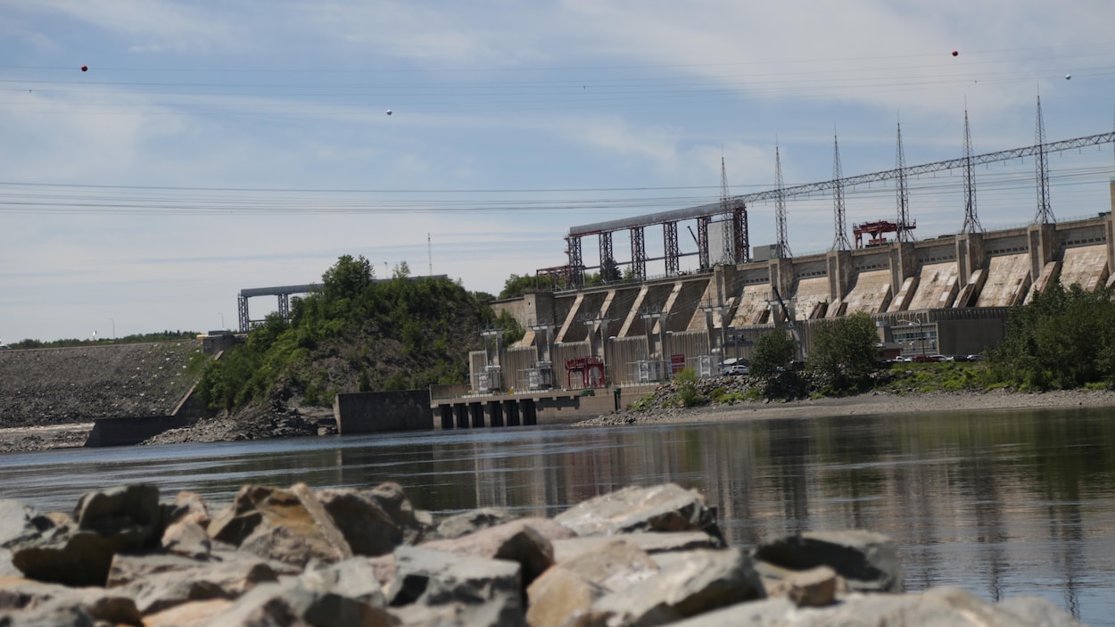 Le barrage hydroélectrique Mactaquac.