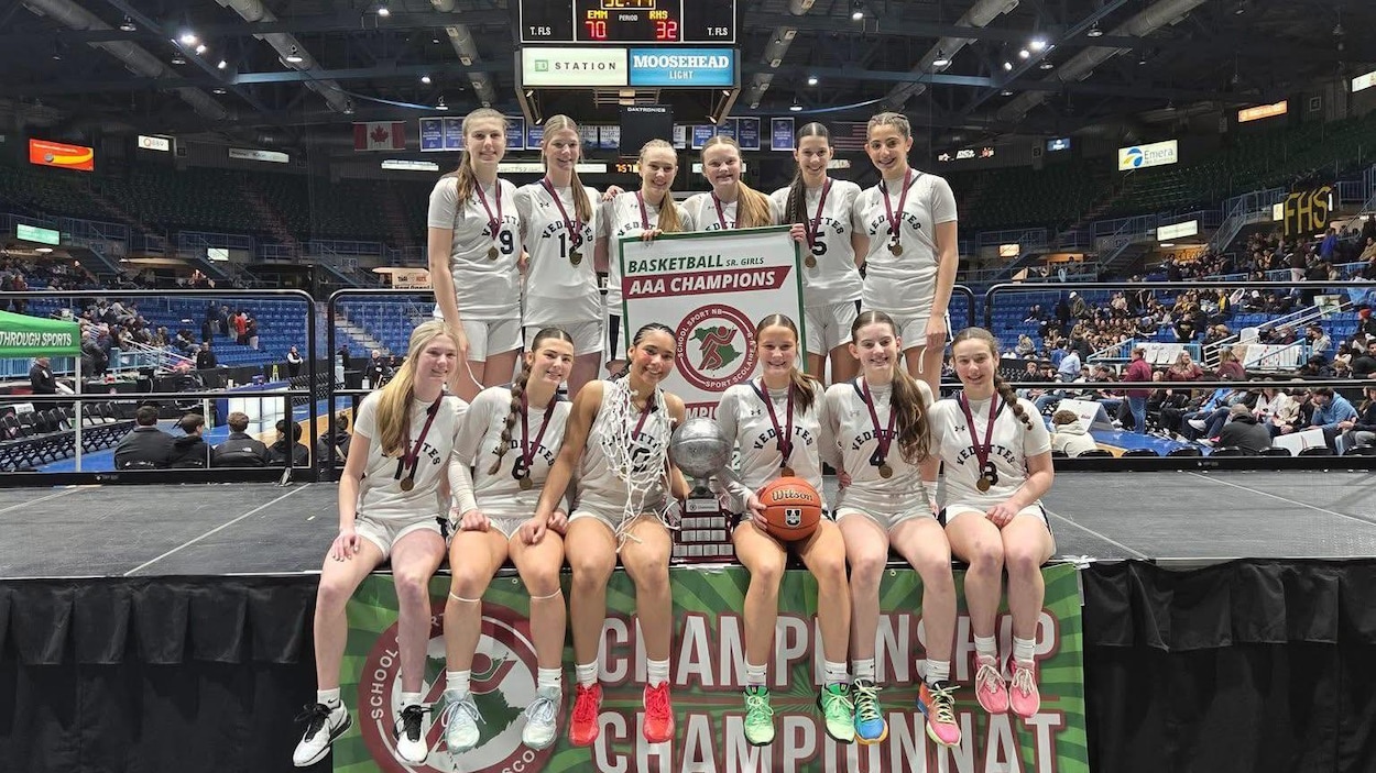 Les Vedettes de Mathieu-Martin sont championnes provinciale de basketball