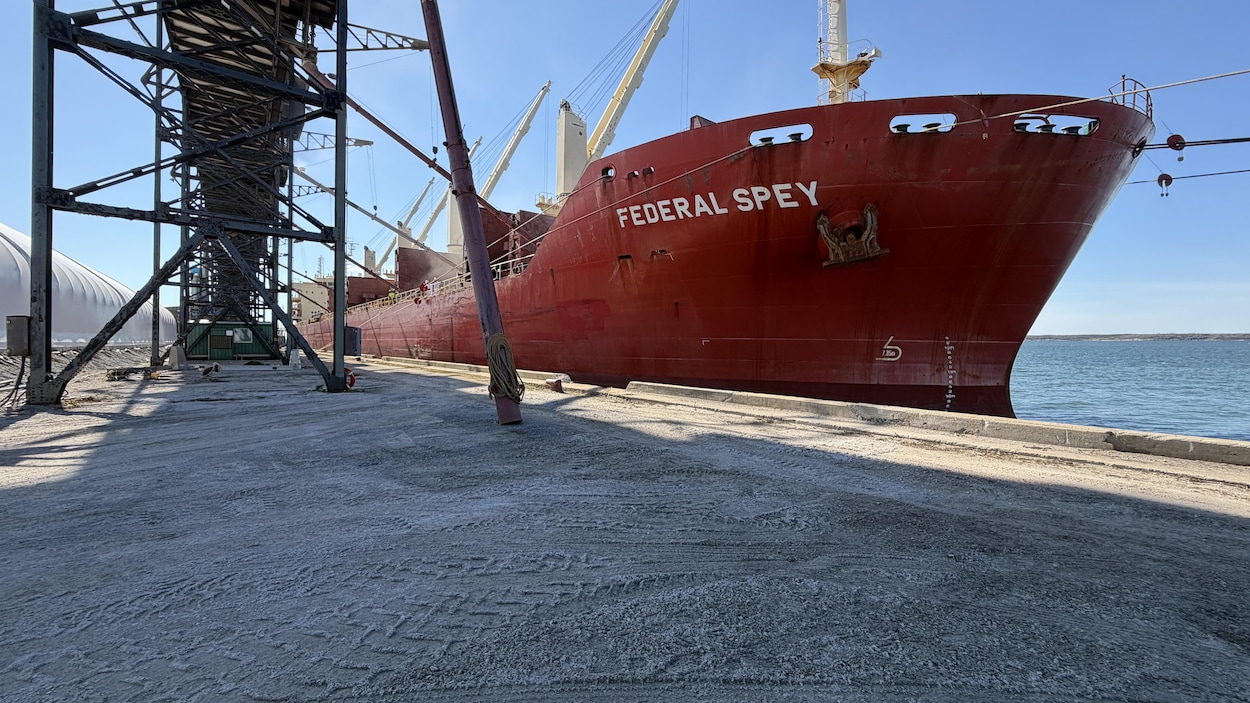 Coup d’envoi des exportations de céréales au port de Churchill, une première depuis 2020
