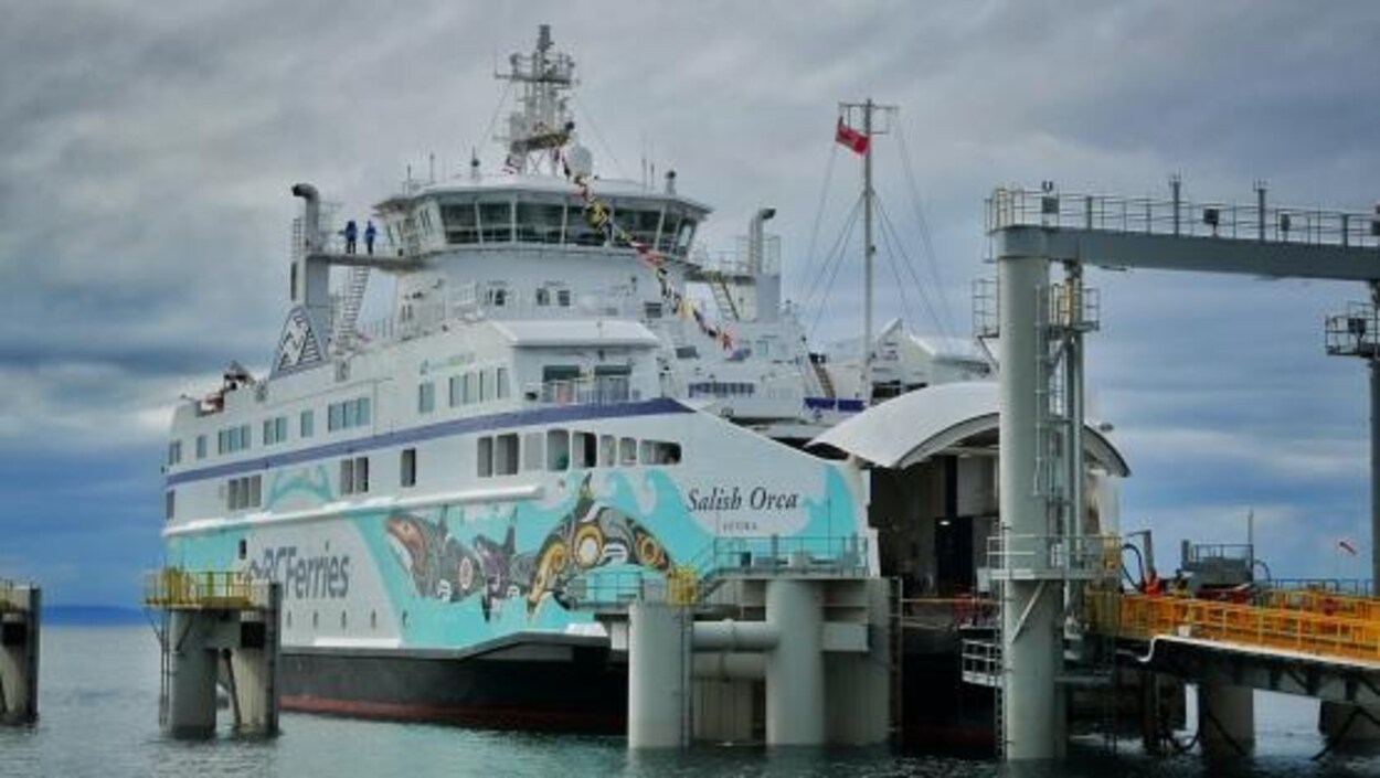 Le traversier Salish Orca de BC Ferries Le traversier Salish Orca de BC Ferries