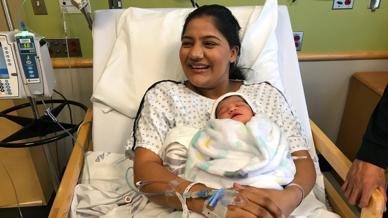 Le premier bébé né en 2018 en Colombie-Britannique est une 