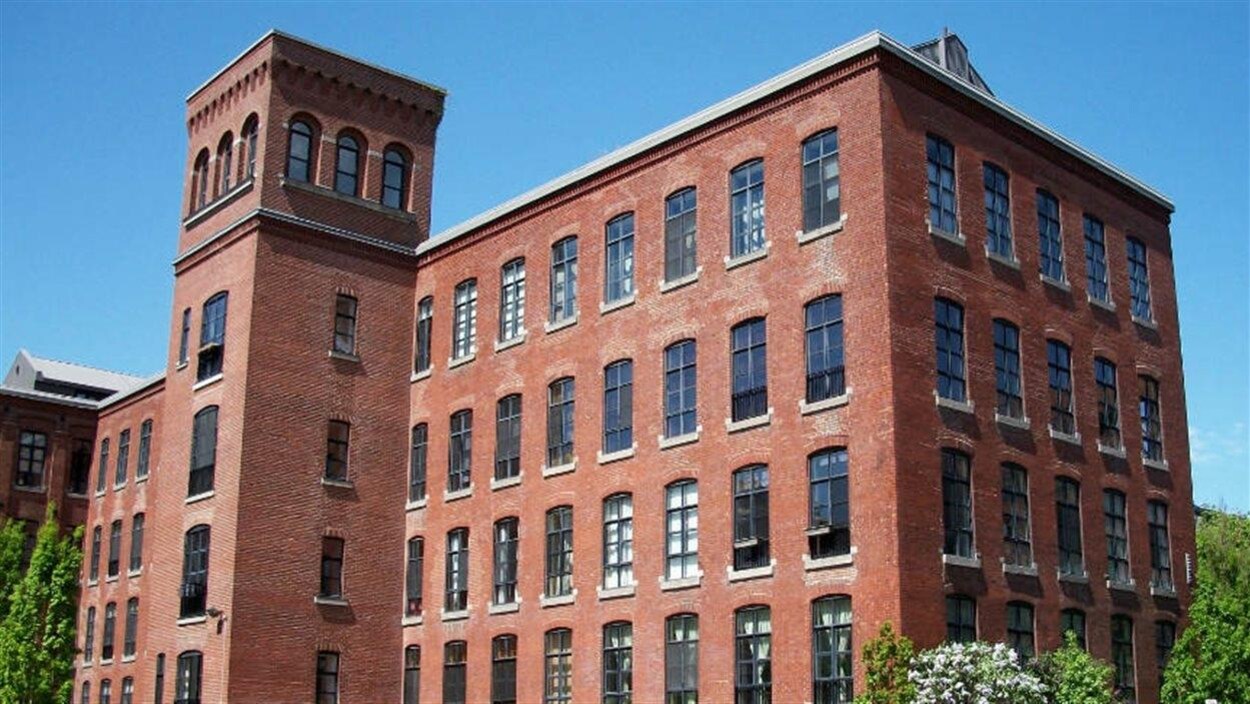 L'ancienne usine Belding-Corticelli, à Coaticook