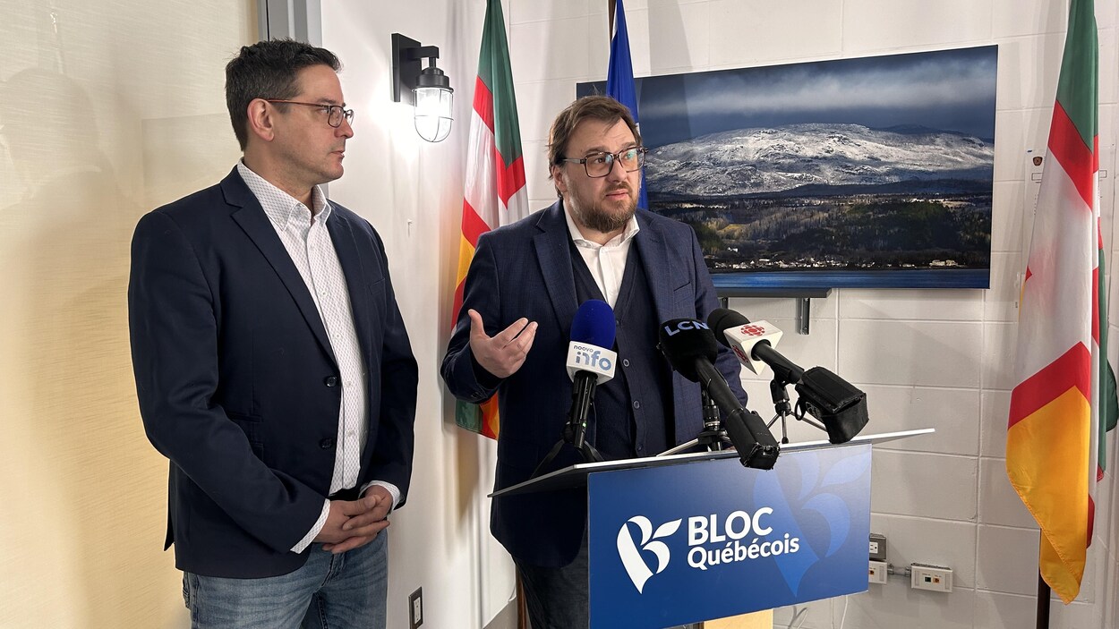 Mario Simard et Alexis Brunelle-Duceppe demandent un financement pour suivre les bélugas