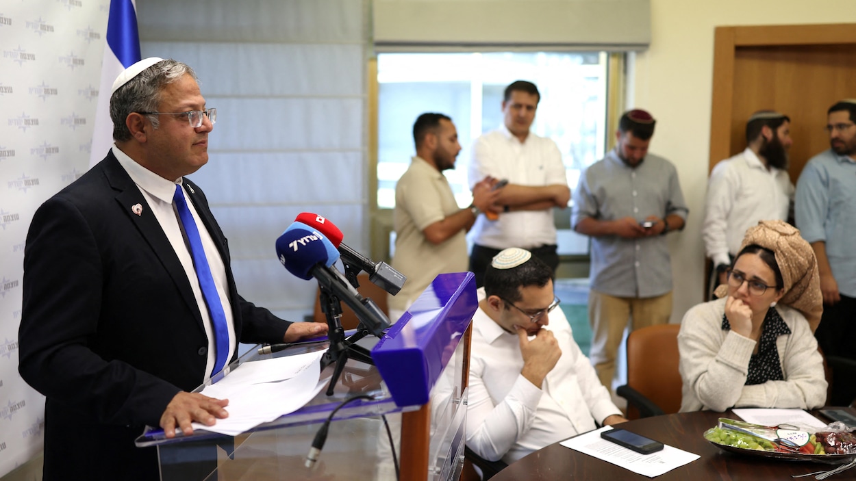 Législatives en Israël : le ministre Ben-Gvir de l’extrême droite a le vent en poupe