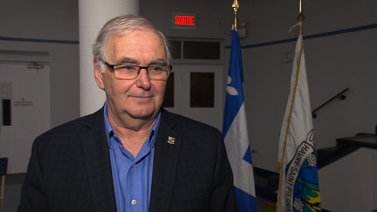 Le maire de Havre-Saint-Pierre, Berchmans Boudreau