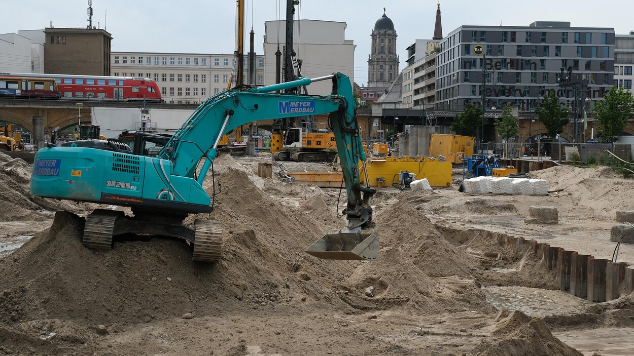 Une bombe américaine trouvée au coeur de Berlin dans un chantier de construction, le secteur a été évacué.