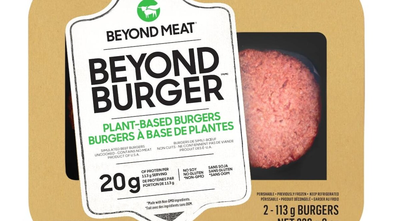 Un emballage de produit Beyond Meat