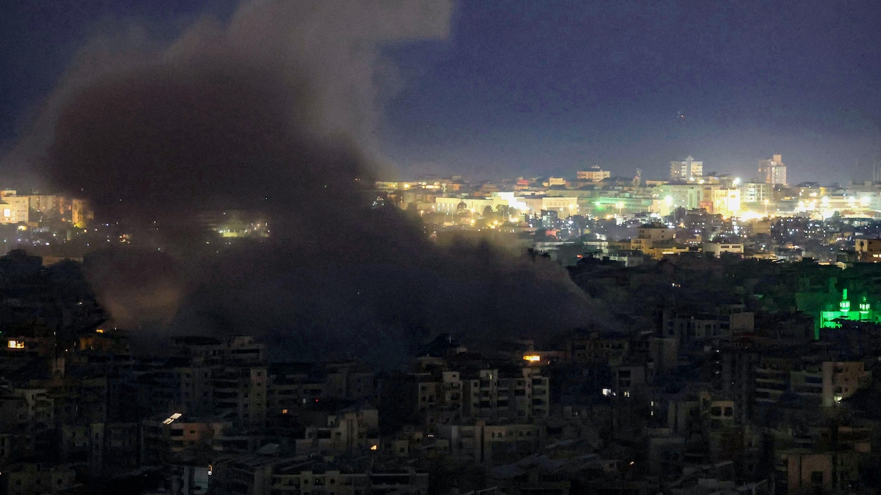 Israël bombarde Beyrouth et annonce la capture de deux combattants du Hezbollah
