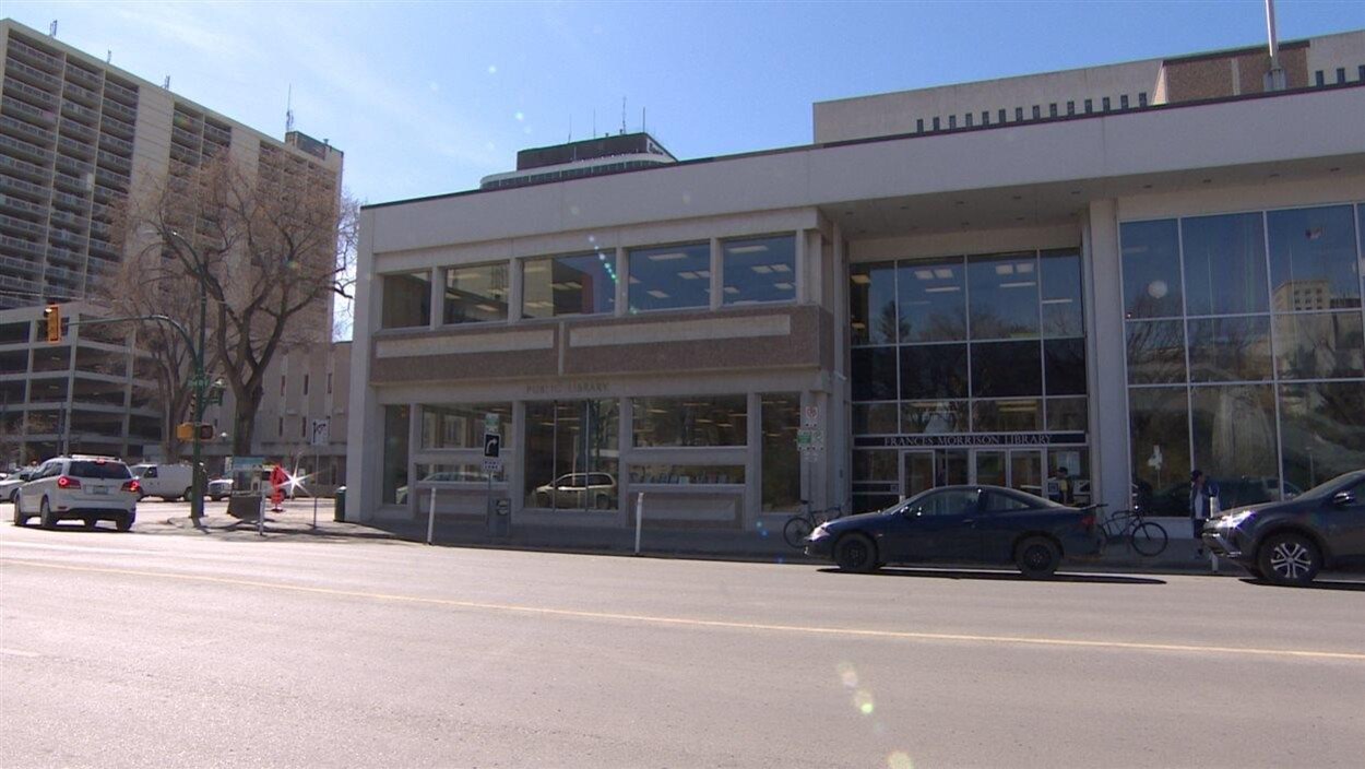 La bibliothèque publique Frances-Morrison, au centre-ville de Saskatoon.