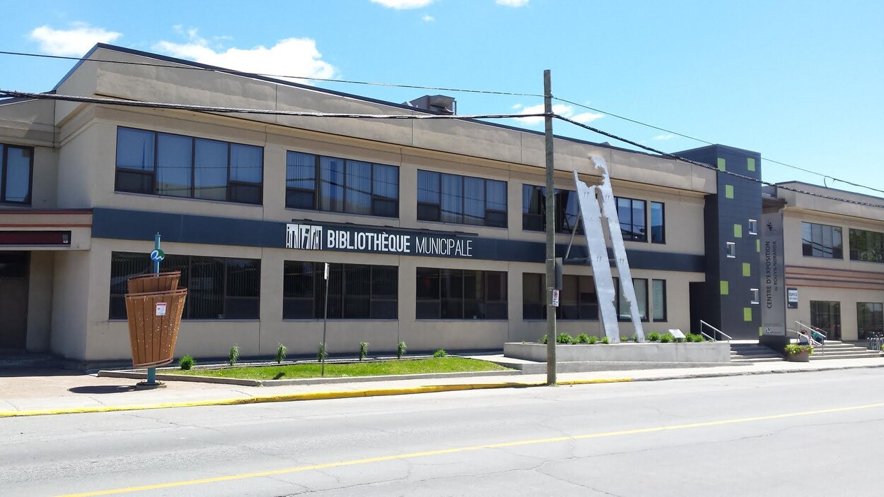 La bibliothèque municipale et le Centre d'exposition de Rouyn-Noranda