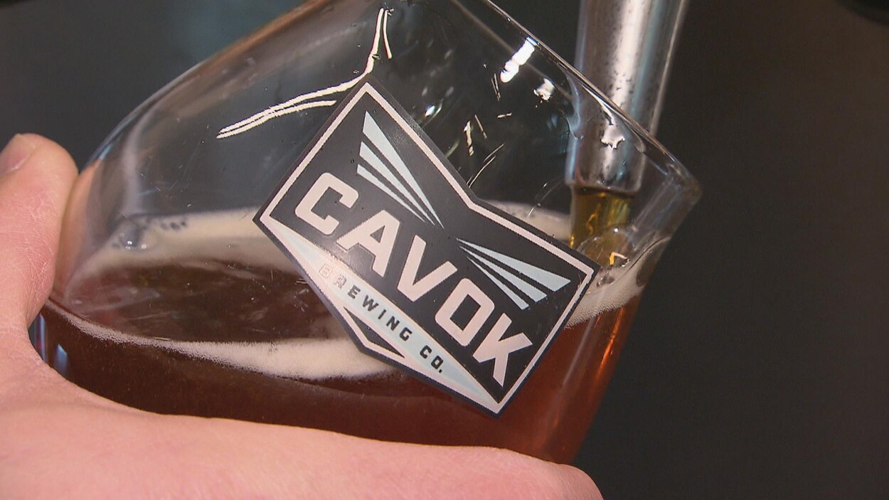 Une bière en fût.