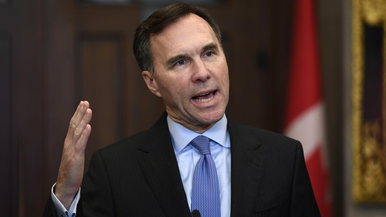 Le ministre fédéral des Finances, Bill Morneau.