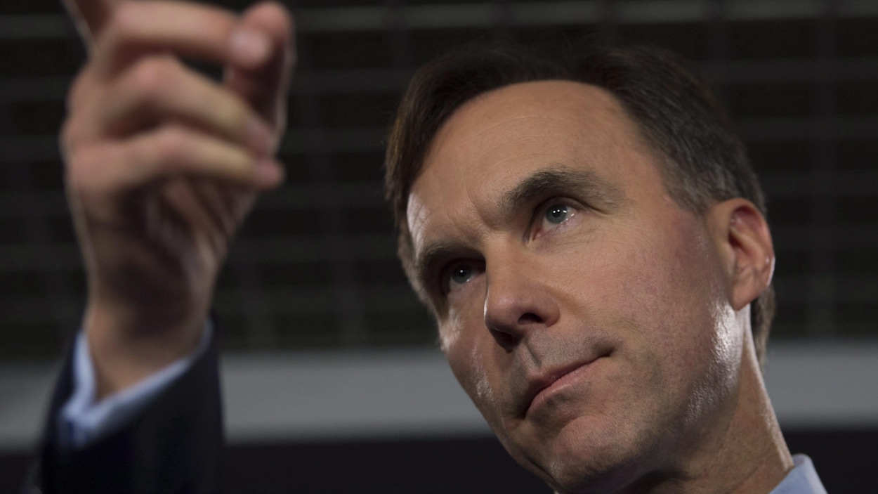 Le ministre des Finances, Bill Morneau Le ministre des Finances, Bill Morneau