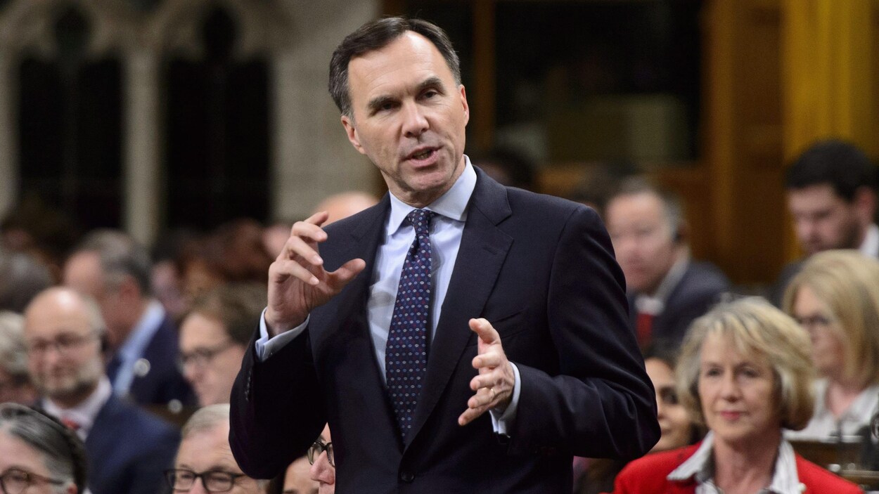 Le ministre fédéral des Finances, Bill Morneau
