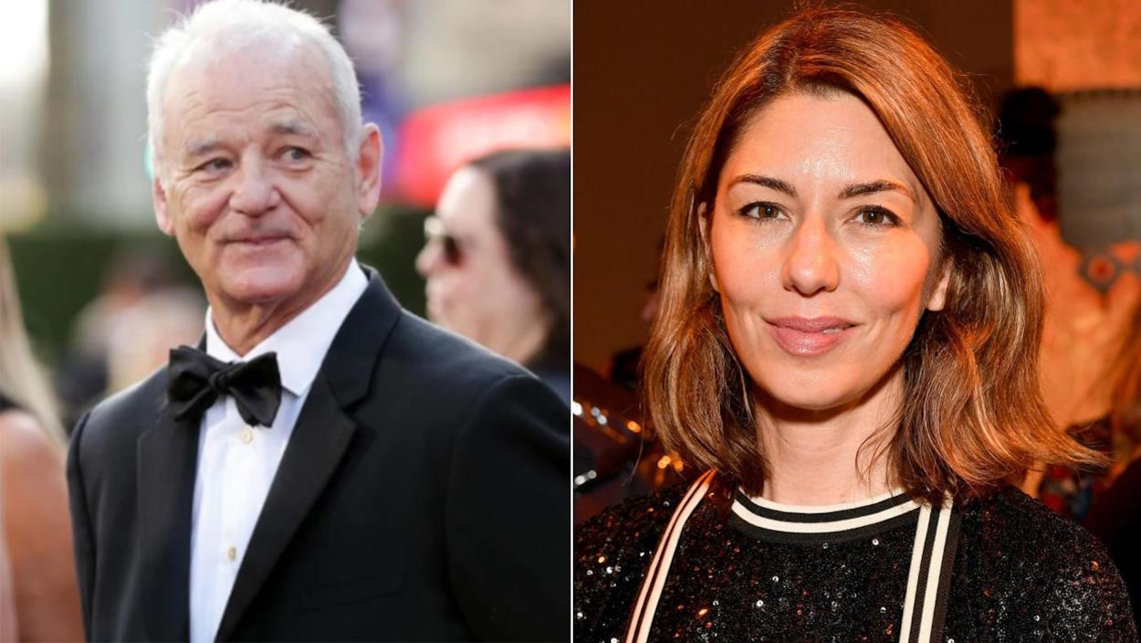 L'acteur Bill Murray, à gauche, et la réalisatrice Sofia Coppola