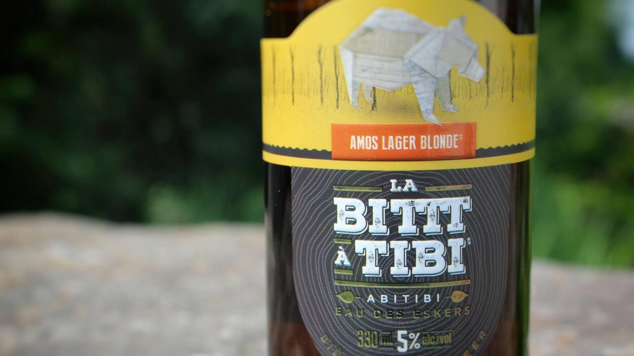 La lager « La Bittt à Tibi » de la brasserie amossoise Belgh Brass La lager « La Bittt à Tibi » de la brasserie amossoise Belgh Brass