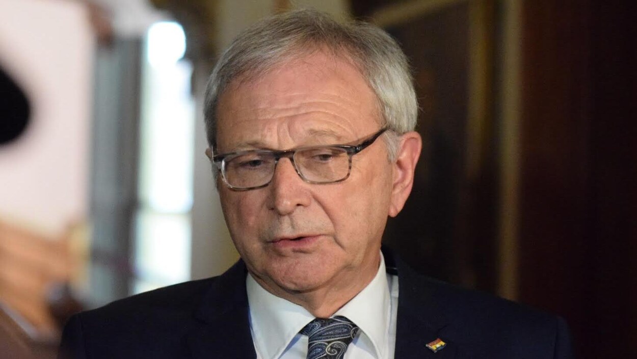 Blaine Higgs, premier ministre du Nouveau-Brunswick, le 26 mars 2019.
