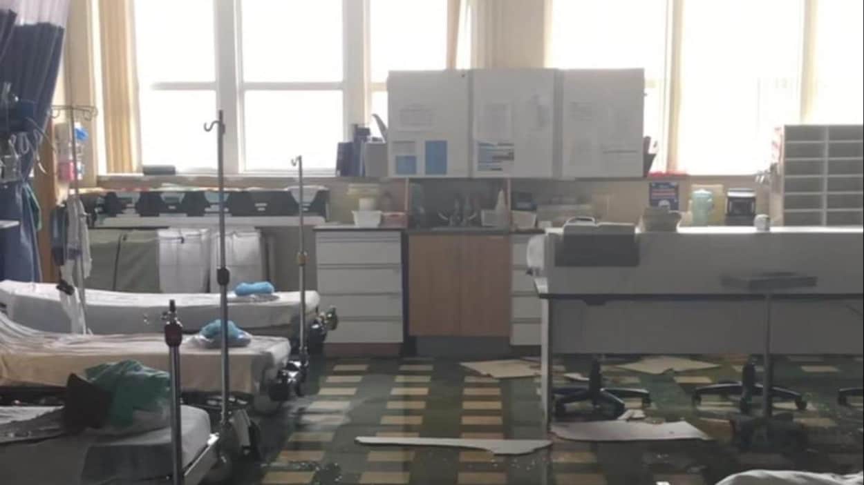 D'importants travaux qui traînent à l'hôpital de Chicoutimi