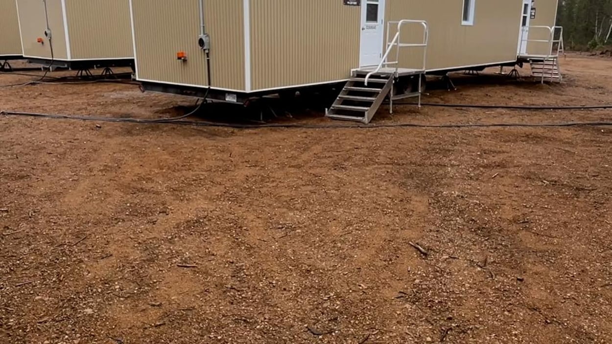 Un nouveau camp mobile pour travailleurs dans la forêt boréale