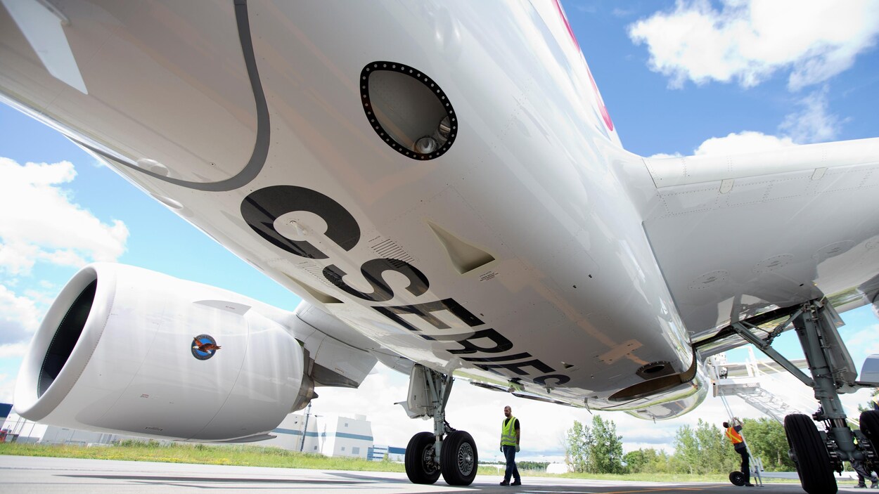 Un avion C Series