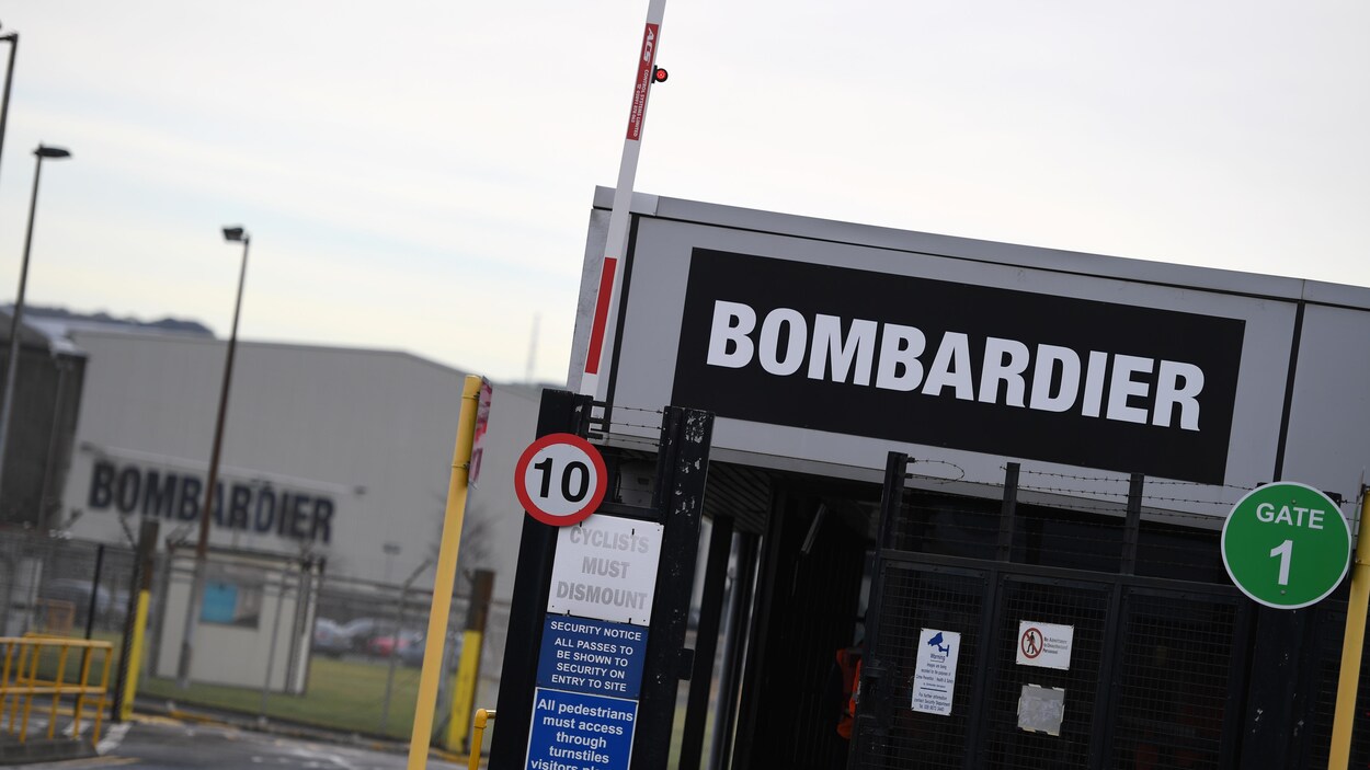 L'usine Bombardier à Belfast