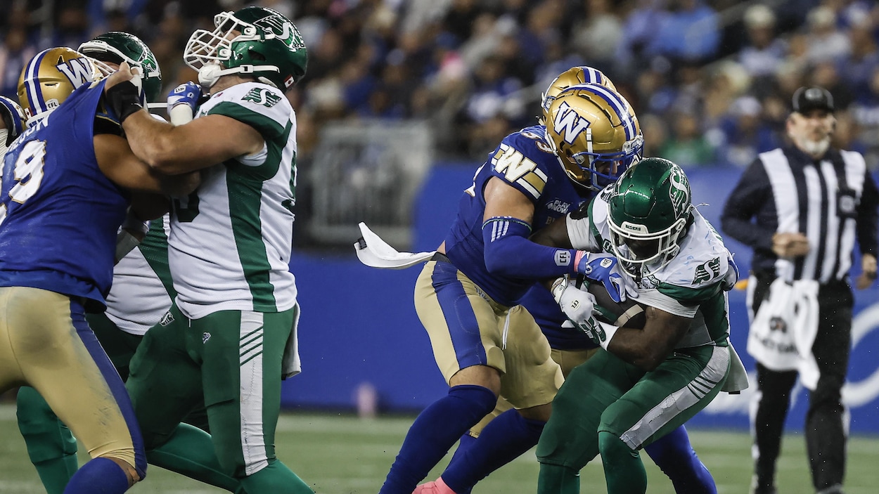 Les Roughriders et les Blue Bombers s’affrontent pour la Classique de la fête du Travail