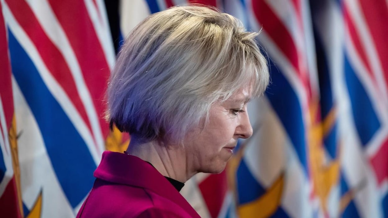 La médecin hygiéniste en chef de la Colombie-Britannique, la Dre Bonnie Henry.