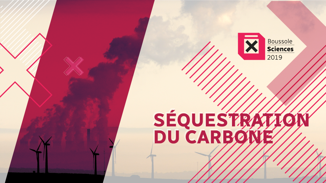 vue d'artiste de cheminées industrielles et d'éoliennes