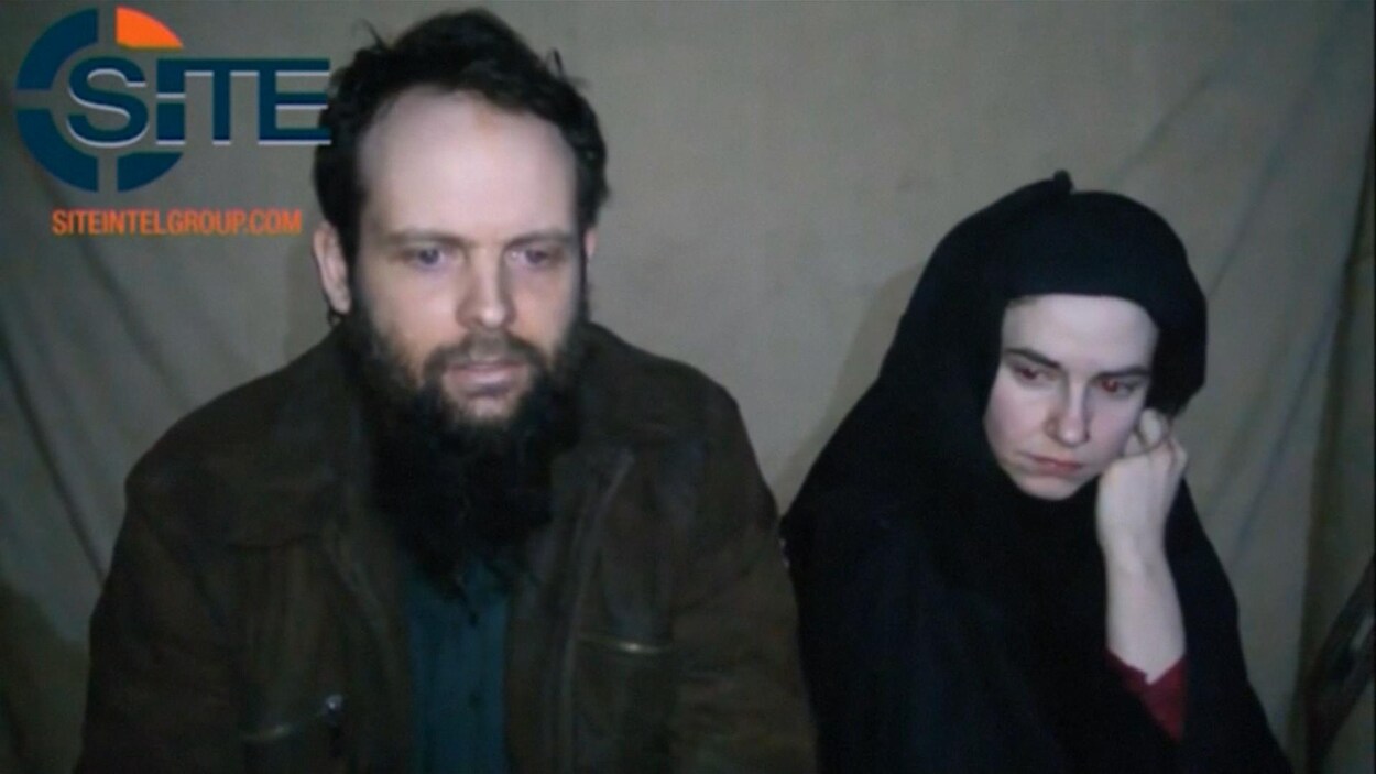 Le Canadien Joshua Boyle et l'Américaine Caitlan Coleman, détenus en Afghanistan depuis 2012 Le Canadien Joshua Boyle et l'Américaine Caitlan Coleman, détenus en Afghanistan depuis 2012