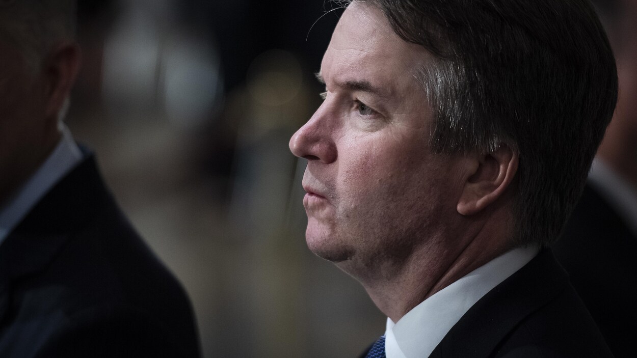 Brett Kavanaugh en gros plan.