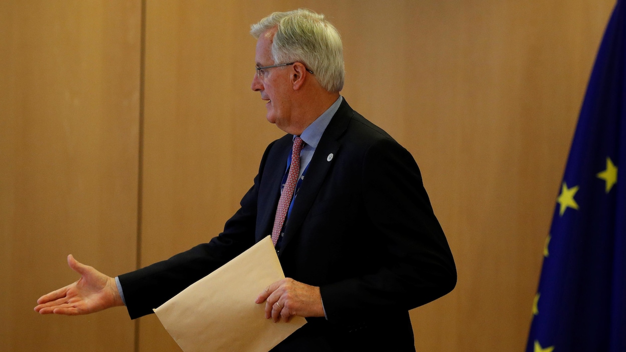 Le négociateur en chef du Brexit pour l'Union européenne, Michel Barnier Le négociateur en chef du Brexit pour l'Union européenne, Michel Barnier